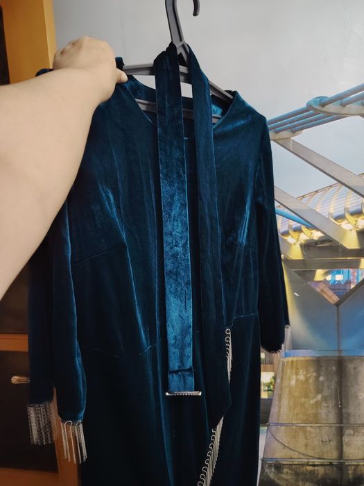 Продам платья одета пару раз велуровый