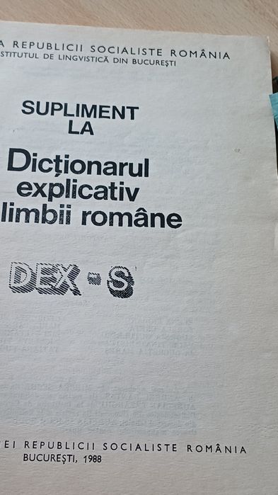 Dictionar al limbii române 1984