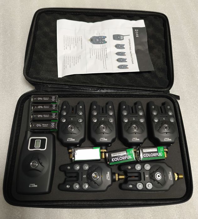 SET 6 Avertizori cu Statie FL si penar de transport model JY-19