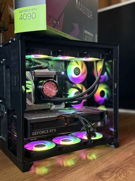 Мощен компютър/ I9 13900KS/Водно/64GB/RTX 4090/2TB SSD