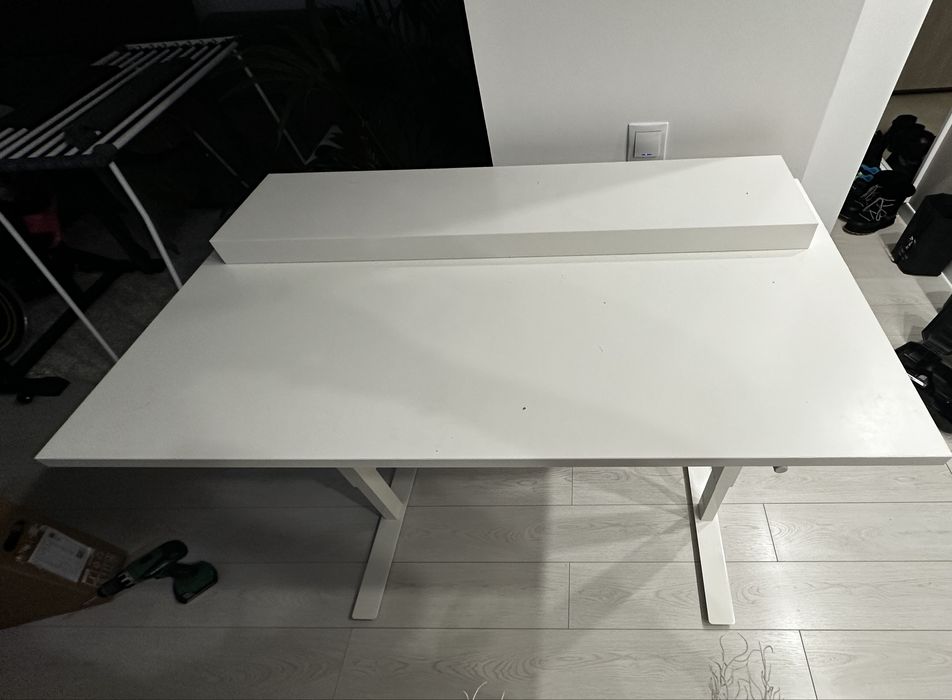 Birou cu inaltime reglabila Ikea Trotten 120x70
