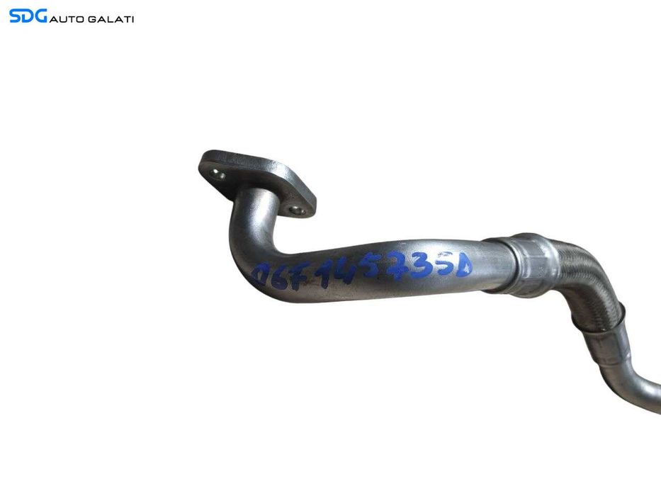 Teava Conducta Ulei Turbo Turbina Turbosuflanta Volkswagen Golf 5 2.0 TFSI 2004 - 2008 Cod 06F145735D [N2254]