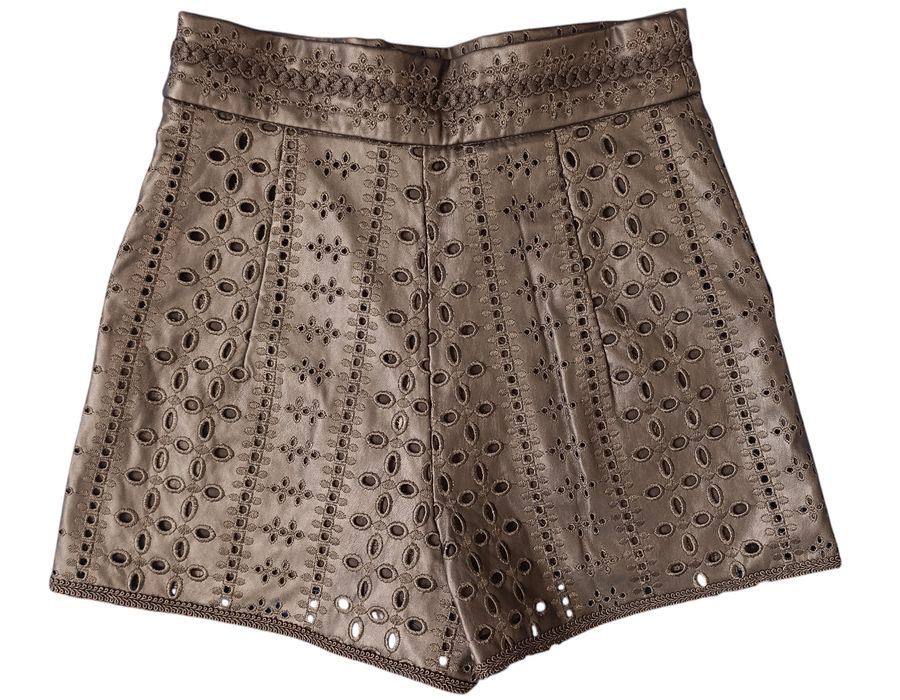 Къси кожени панталони Zara, XS
