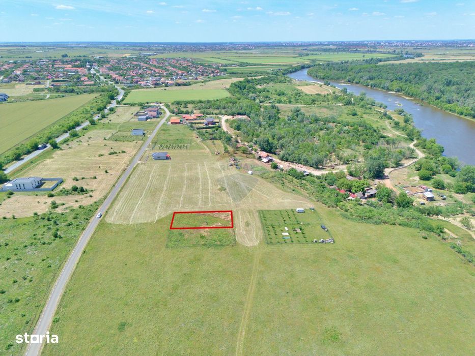 De vânzare teren intravilan, 750 mp, în Fântânele, jud. Arad