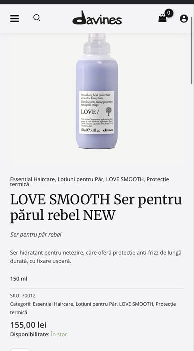 Davines/sampon/masca
