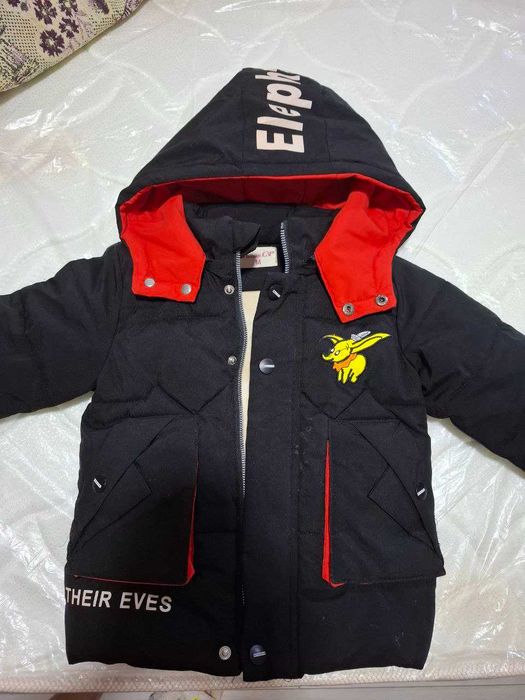 Куртки для девочки и мальчика (3–5 лет)