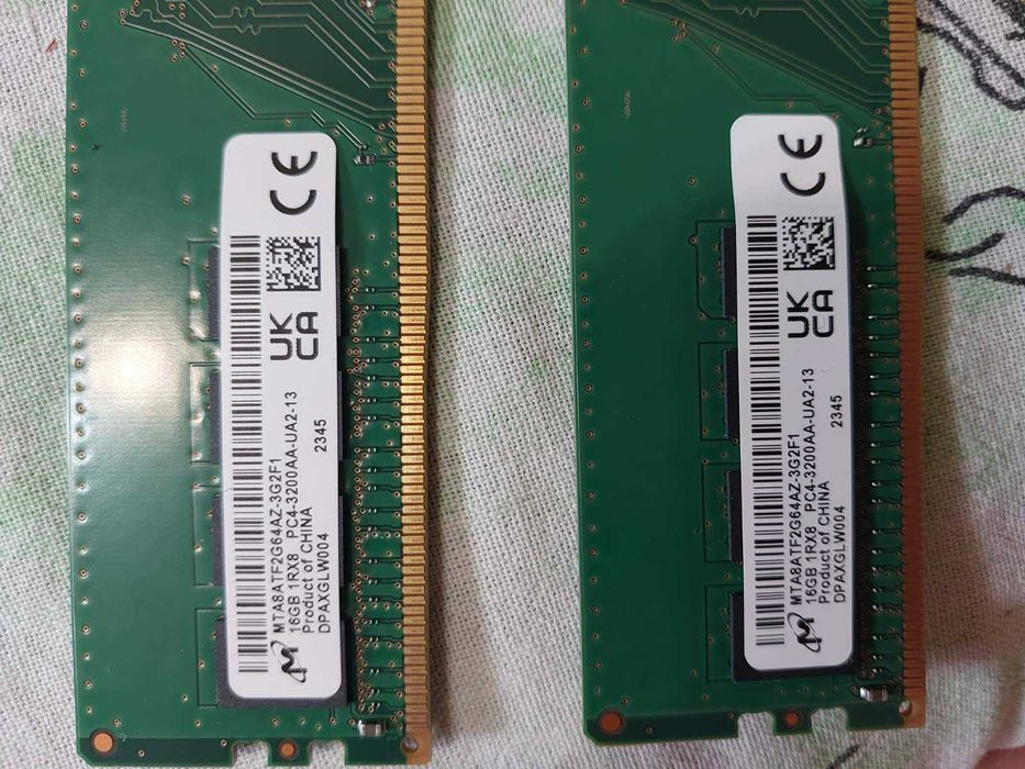 32GB 3200Mhz CL22 - DDR4 RAM памет