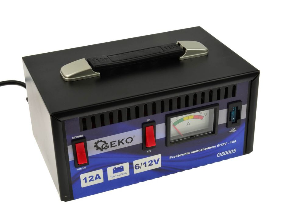 Зарядно за акумулатори 6/12v - 12A

GS/CE