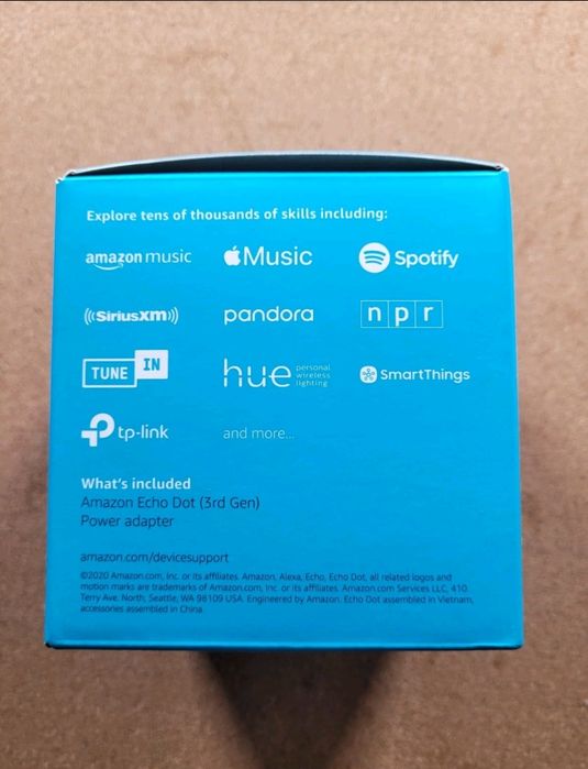 Умная колонка Amazon Echo Dot (3-е поколение)