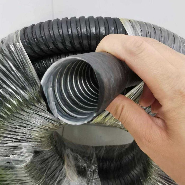 Гофрированная двустенная ПНД труба , двустенная гофра ПНД