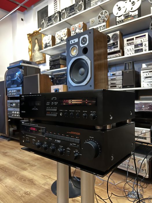 Deck Yamaha KX-650 RS 3 head si Amplificator/Receiver Yamaha RX-300