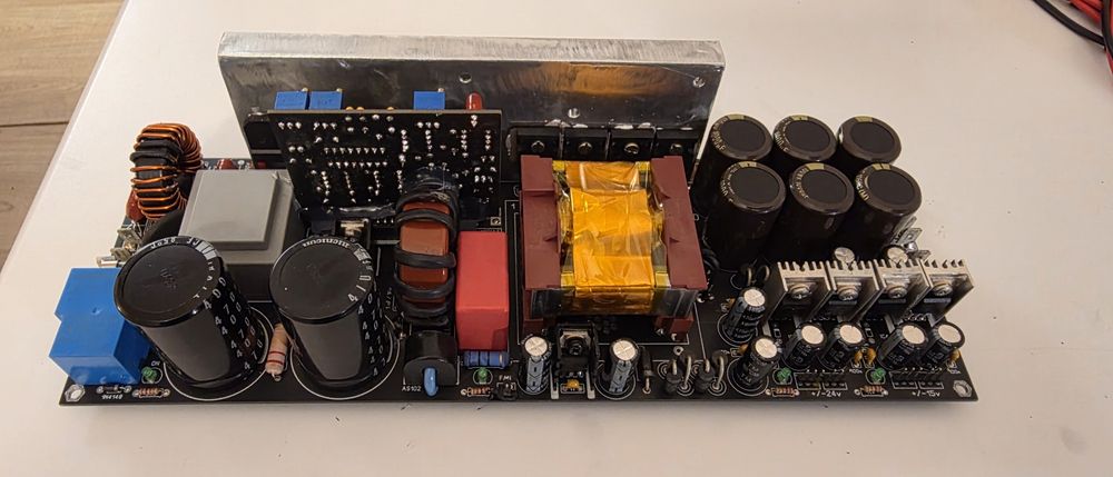 Sursa SMPS amplificator audio 2 x 65V 2000W