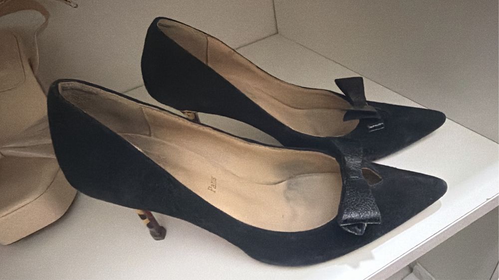 Туфли замша рр 37