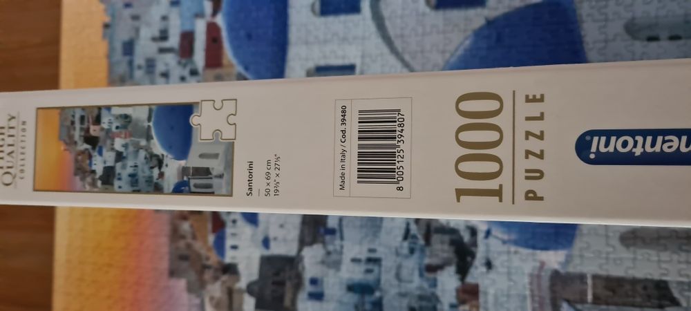 Пъзел Clementoni Санторини 1000 части