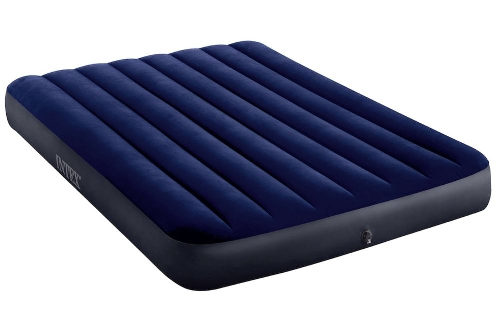 Надуваем дюшек+помпа Intex