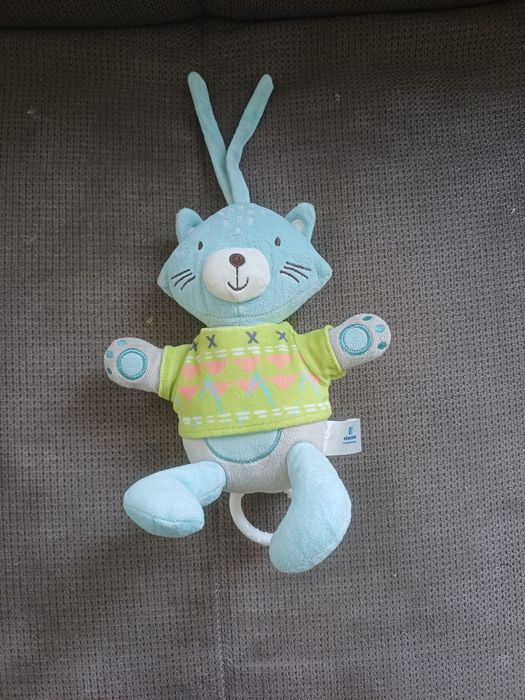 Музикална въртележка за кошара WinFun с лампа-прожектор и др. играчки