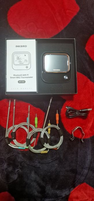 Termometru inteligent BBQ Inkbird IBT-26S – WiFi + Bluetooth – NOU