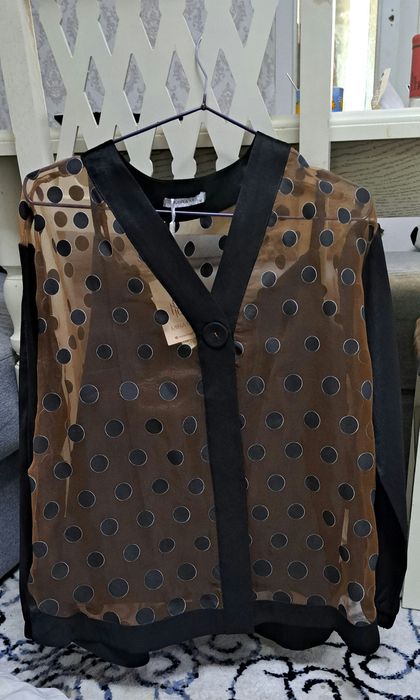 Блузка двойка с топом