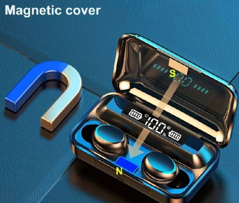 Безжични bluetooth слушалки TWS – 9D