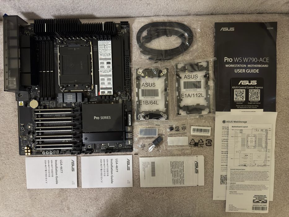 Дънна платка ASUS  PRO WS W790-ACE  LGA 4677 (Socket E)