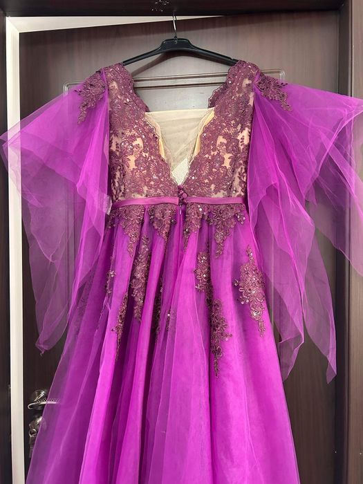 Rochie mov eleganta de seara