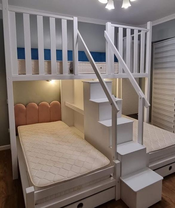 Pat pentru copii lemn tratat!