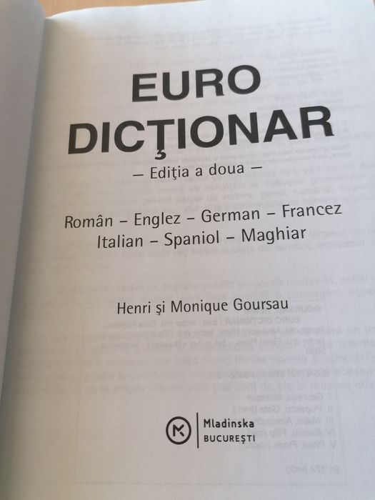 Dicționar multilingv