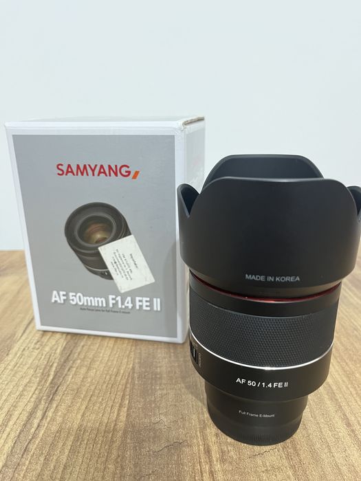 Obiectiv Samyang 50 mm F1.4 mk2 Montura Sony FE