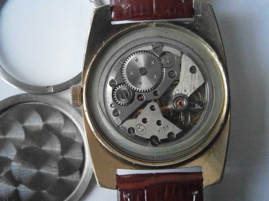 WOSTOK, 2214, 18 jewels, USSR, каса 34mm, Au 10, TOP!, 110 лв