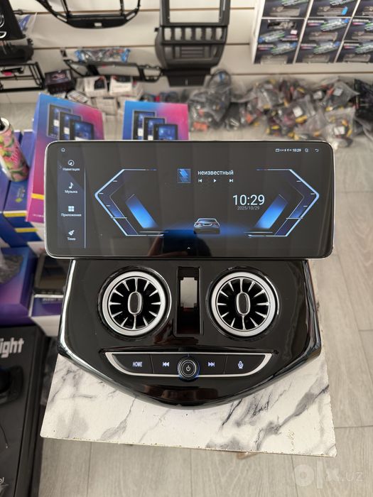 Магнитола 12.8 дюйм 4/64 Спарк учун оригинал 2К янги CarPlay WiFi