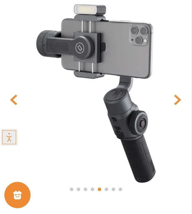 Zhiyun Tech Smooth 5 Stabilizator Gimbal pentru Smartphone Combo