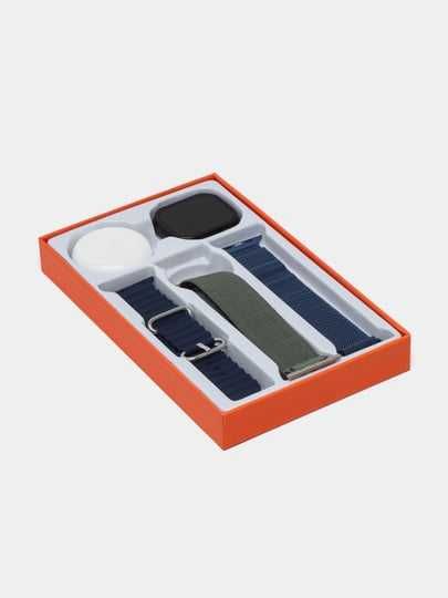 Умные смарт-часы, фитнес браслет Smart Watch, 49 мм + 3 ремешка