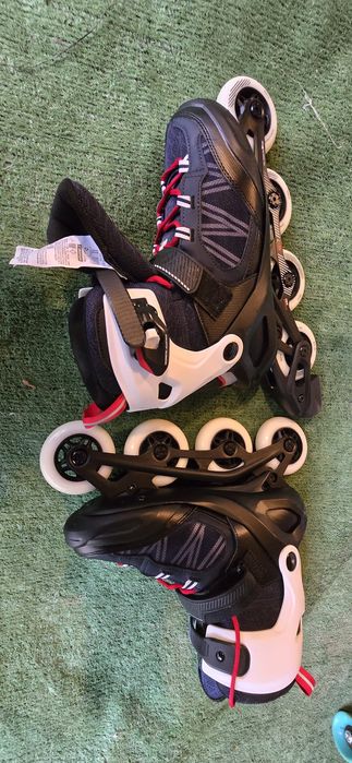 Role fitness FIT500 Albastru-negru; bărbați-OXELO