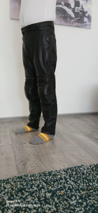 Pantaloni moto ZUNDAPP si MODEKA de piele