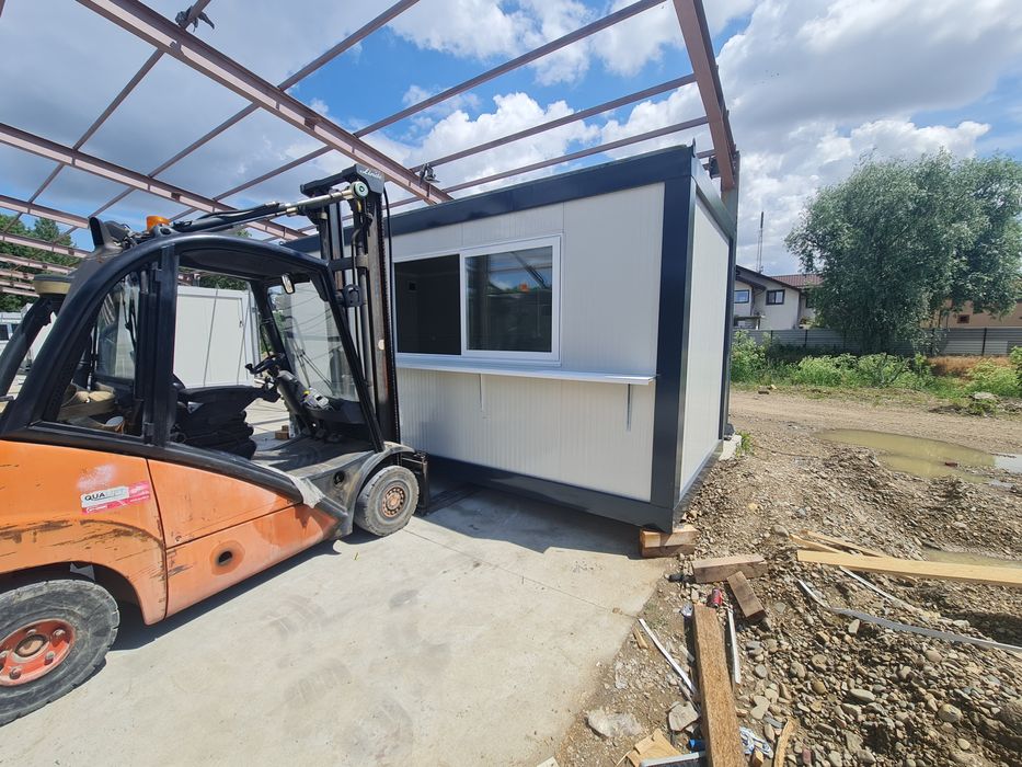 Container Modular Birou Vitrina fast-food Depozitare magazin Frizarie