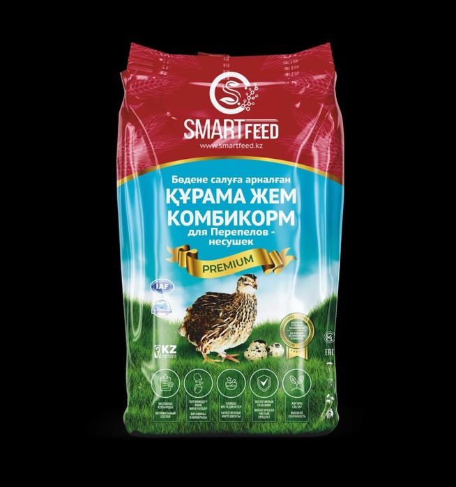 Комбикорм для Перепелов Старт,Рост, финиш, несушка