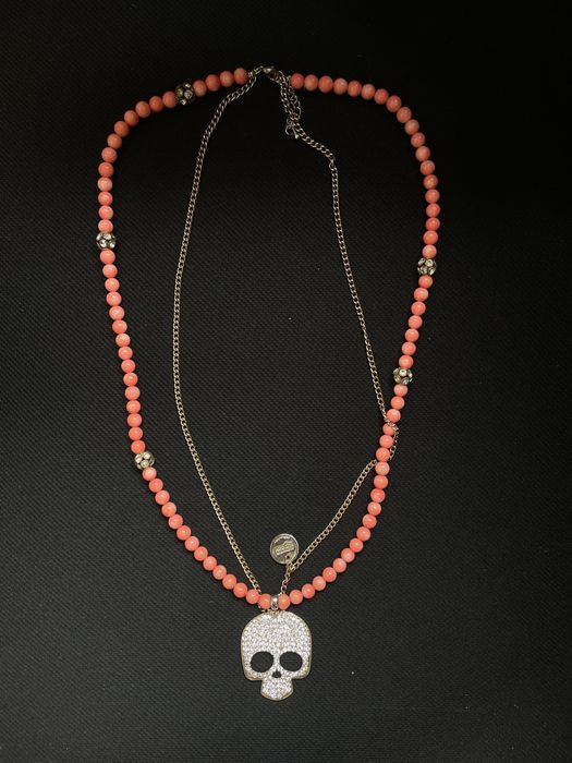 Коралово колие Alexander Mcqueen