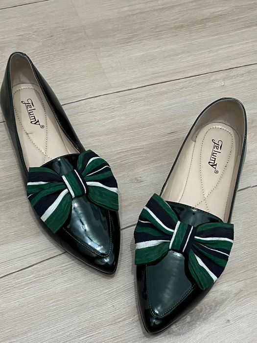Туфли-балетки эко-кожа