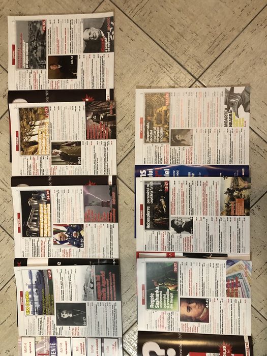 Pachet 14 reviste Evenimentul Istoric (2020, 2021)