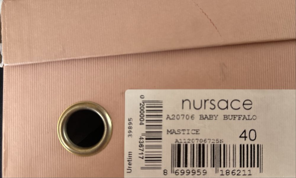 Nursace КОЖА SUOLA,туфли черные