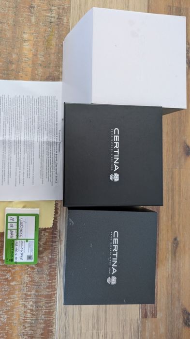 Часовник Certina DS Action Day - Date Powermatic 80 - пълен комплект