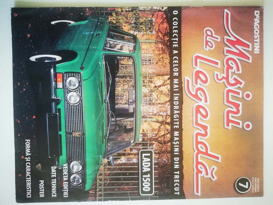 Revista Masini de legenda ARO Olcit LADA Dacia Solenza  Oltena