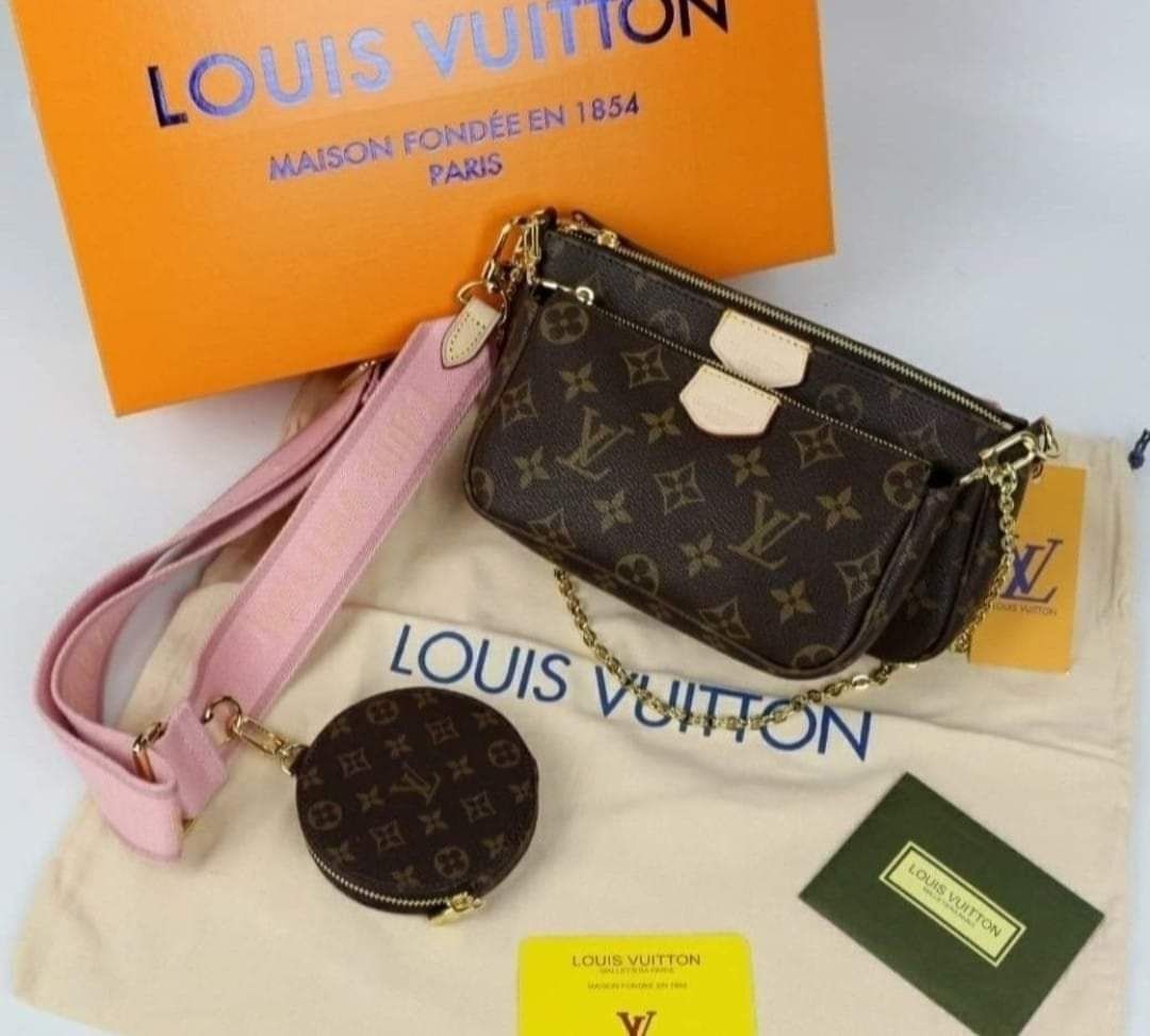 Geantă Louis Vuitton 3 in 1 super model import Franța, accesorii