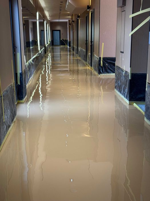 Sanoat Pollari - Epoksid - Poliuretan - Topping - 3D - Shlifovka