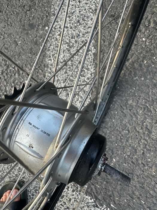 Roata bicicletă 28’ viteze butuc Shimano Nexus Japan