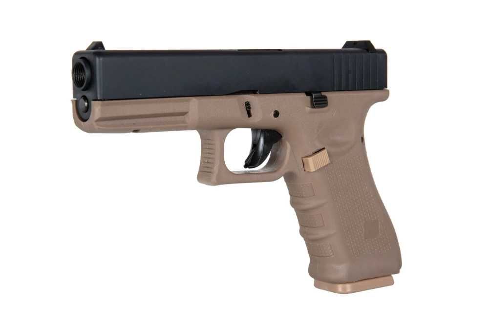 WE Raven EU7 Half-Tan ASG Pistol GBB Full Auto-Semi Auto