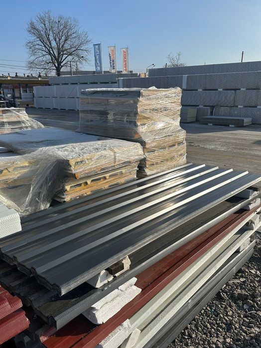 Tablă Cutată T27 - Finisaj Lucios RAL 3009 și RAL 7016 - Nou