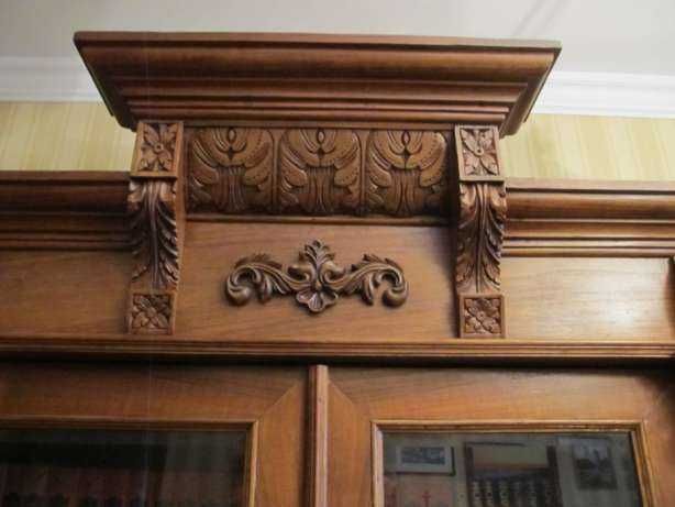 Антикварная мебель в кабинет. 5 предметов. После реставрации.