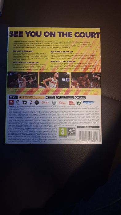 Nba 2k24 Black mamba edition. Кодовете са използвани. Като нова