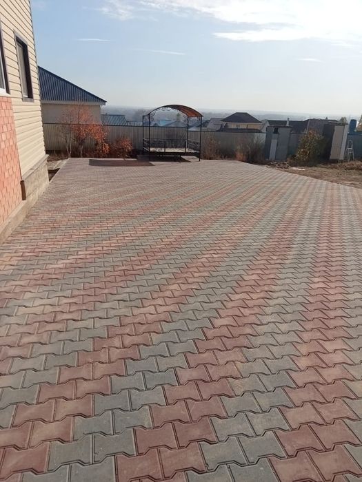 Укладка брусчатка